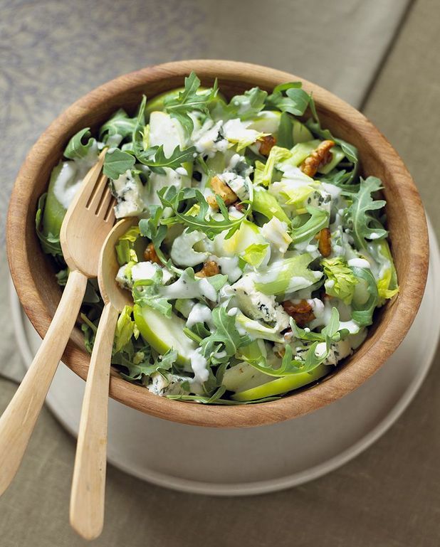 Salade De Chou Au Celeri Et A La Pomme Verte Pour 4 Personnes