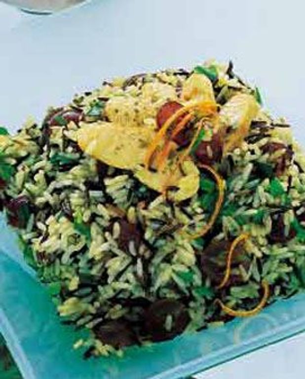 Salade De Riz Raisin Frais Et Poulet Pour 4 Personnes Recettes