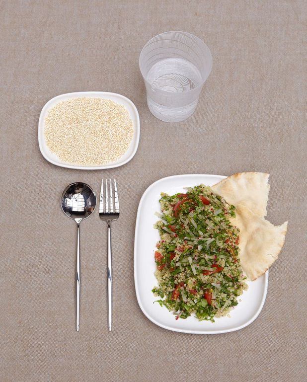 Taboule De Quinoa Pour 4 Personnes Recettes Elle A Table