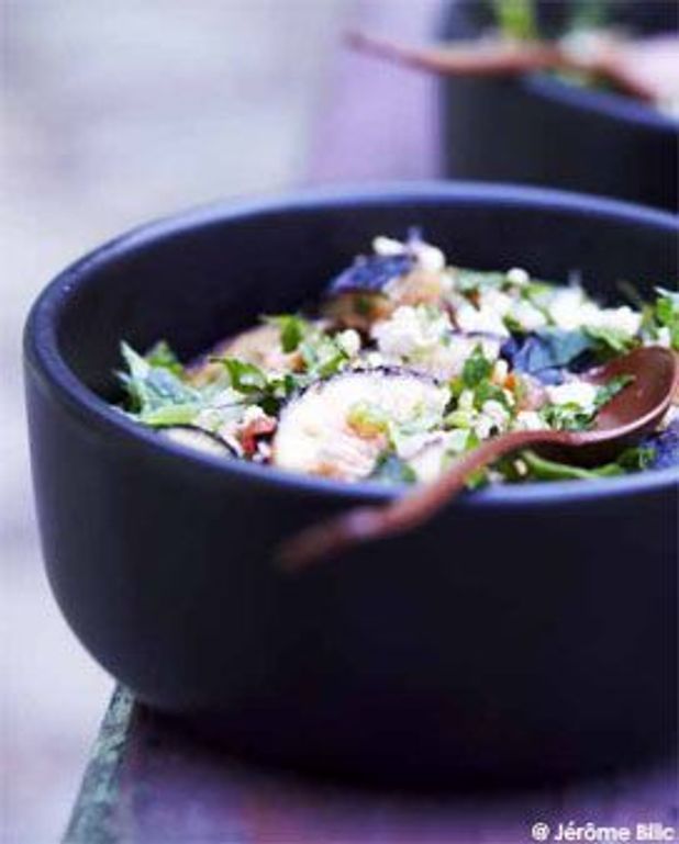 Taboule De Quinoa Aux Figues Pour 6 Personnes Recettes Elle A Table