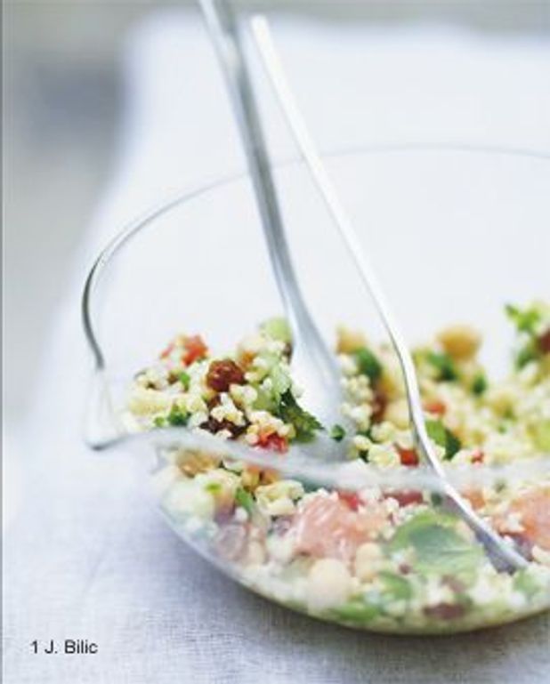 Taboule Pois Chiches Et Pamplemousse Pour 6 Personnes Recettes Elle A Table