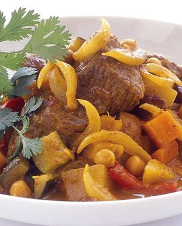 Tagine d’agneau pour 6 personnes Recettes Elle à Table