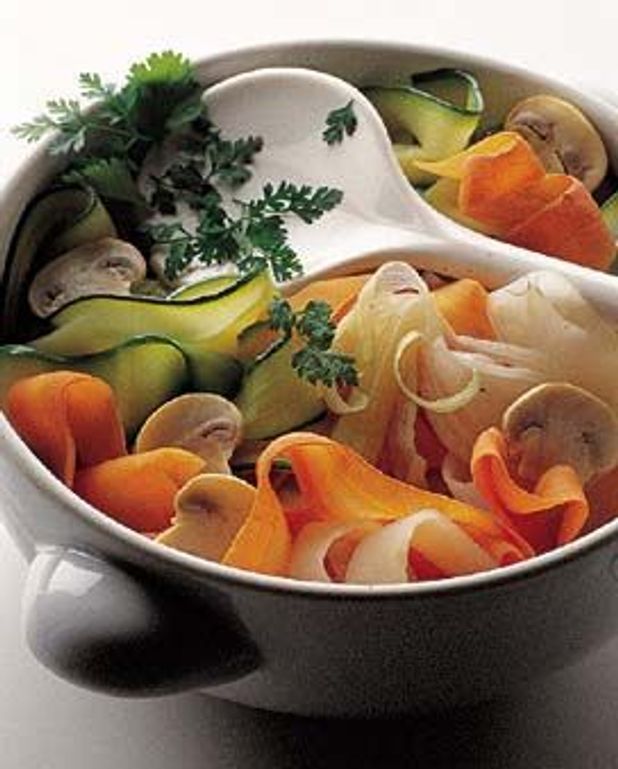 Tagliatelles de légumes pour 4 personnes Recettes Elle à Table