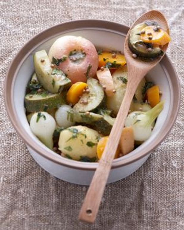 Tajine de légumes pour 4 personnes Recettes Elle à Table