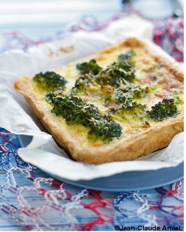 Tarte au brocoli pour 4 personnes - Recettes Elle à Table Tarte au brocoli pour 4 personnes - Recettes Elle à Table