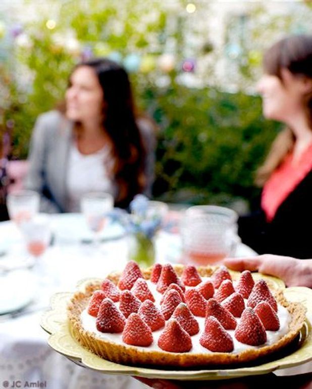 Tarte Aux Fraises Sans Cuisson Pour 6 Personnes Recettes Elle A
