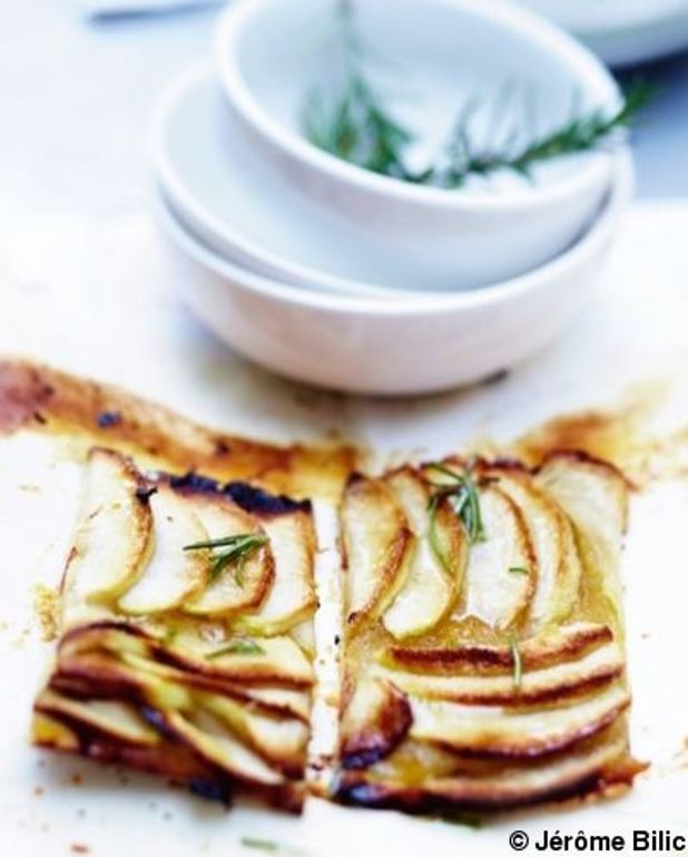 Tarte Fine Aux Pommes Vertes Pour 6 Personnes Recettes Elle A Table