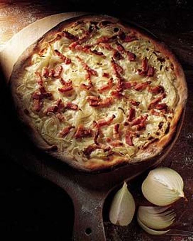 Combien De Tarte Flambee Par Personne Tarte flambée pour 4 personnes - Recettes Elle à Table
