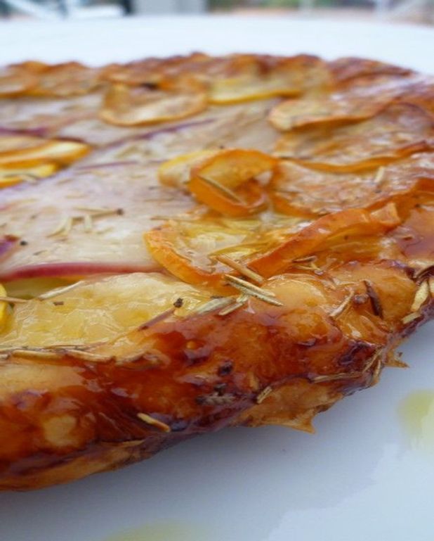 Tarte Tatin De Choux Raves Et Courgettes Au Romarin Pour 6