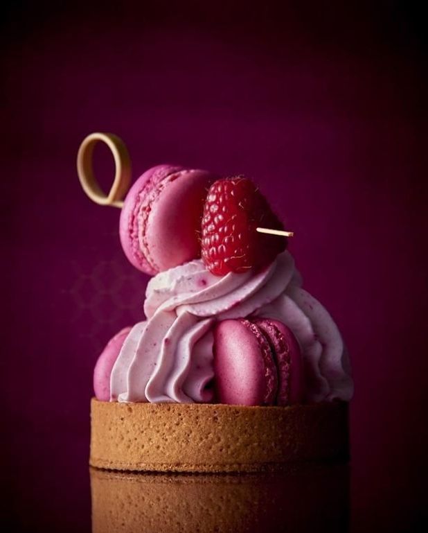Tartelette Macarons A La Framboise Pour 6 Personnes Recettes