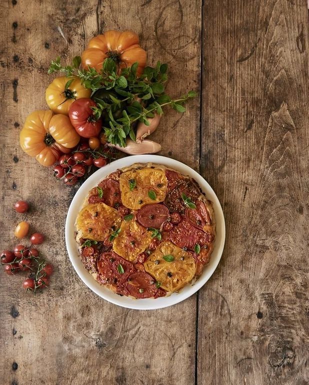 Tarte Tatin Tomates Et Echalotes Pour 6 Personnes Recettes Elle