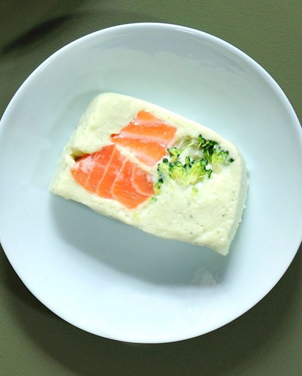 Terrine saumon-brocolis