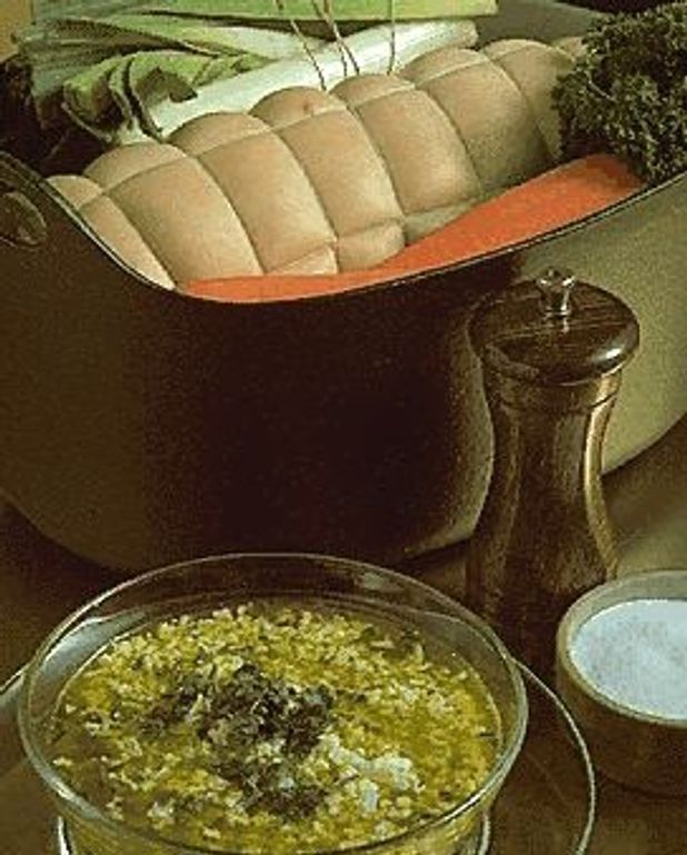 Tete De Veau Gribiche Pour 4 Personnes Recettes Elle A Table