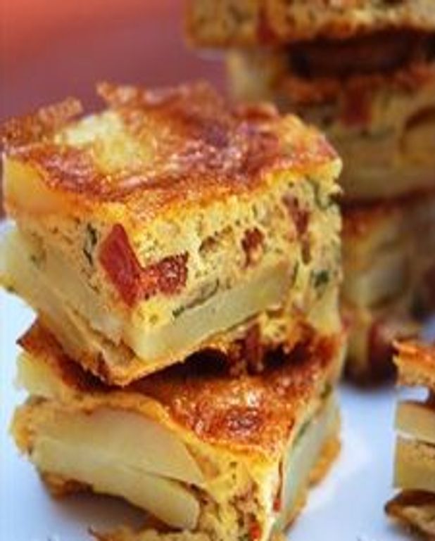 Tortilla Pommes De Terre Chorizo Pour 1 Personne Recettes Elle A Table
