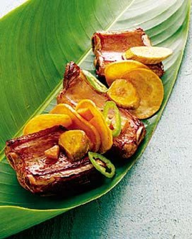 Travers De Porc Aux Légumes Antillais