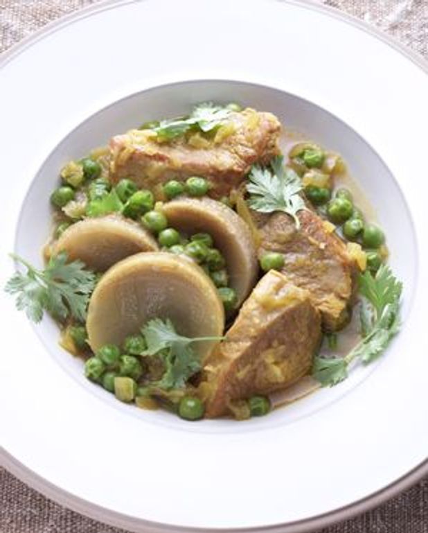 Veau Artichauts Petits Pois Pour 4 Personnes Recettes Elle A Table