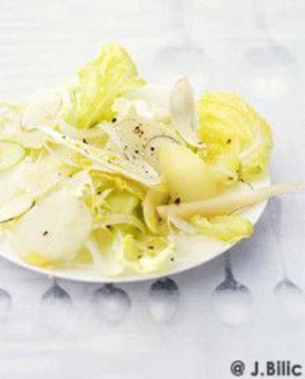 salade blanche mi crue mi cuite pour 6 personnes recettes elle a table