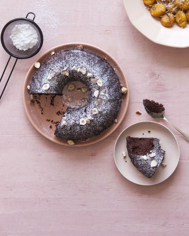 Gateau Chocolat Et Courge Butternut Pour 6 Personnes Recettes Elle A Table