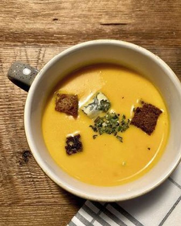 Soupe Au Potiron Et Au Bleu De Savoie Pour 4 Personnes Recettes