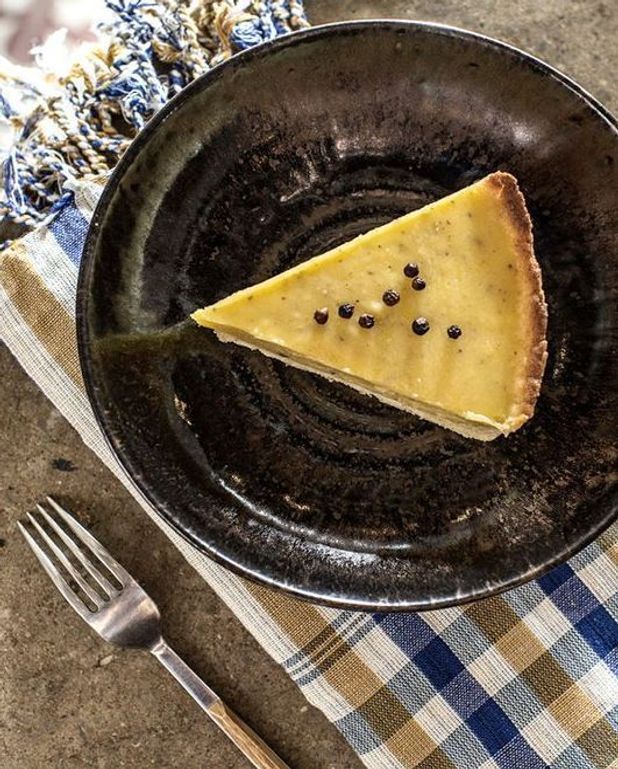 Tarte A La Creme De Citron Vert Et Au Poivre Blanc Pour 6