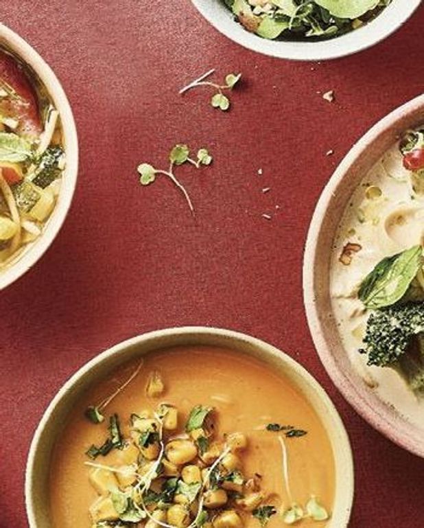 Veloute De Patate Douce Lait De Coco Et Mais Pour 4 Personnes