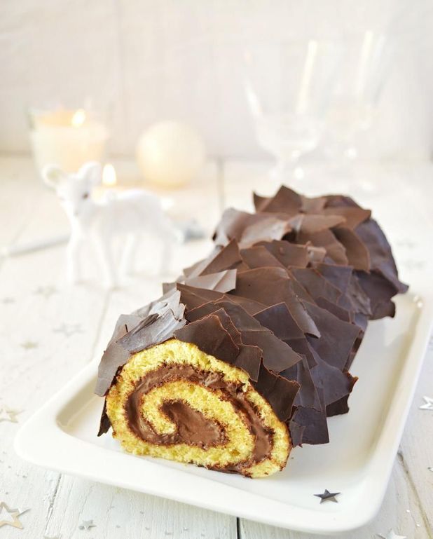 Buche Chocolat Orange Sans Lactose Pour 8 Personnes Recettes Elle
