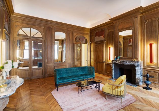 L’appartement privé de Coco Chanel aux couleurs du design danois