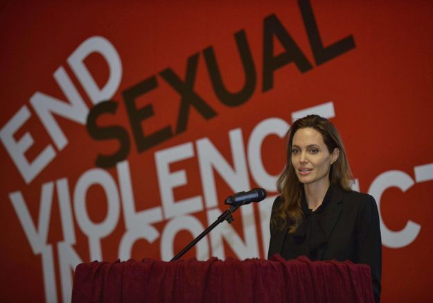 A Sarajevo, Angelina Jolie poursuit son combat contre le viol