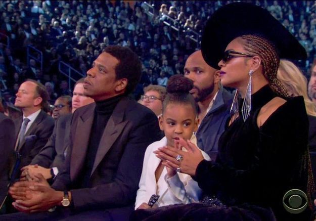 Grammy Awards : quand Blue Ivy recadre Jay Z et Beyoncé