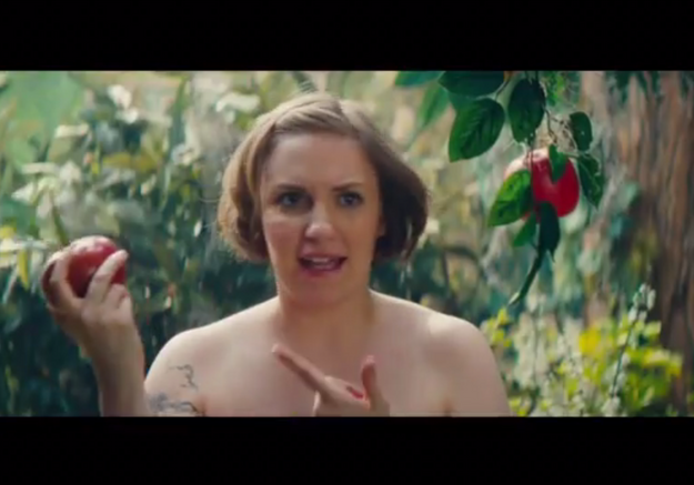 Lena Dunham Se Met Nue Pour Parodier Eve Elle