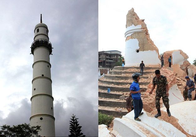 Séisme au Népal : les photos avant/après de Katmandou