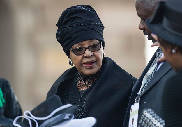 Winnie Mandela, l’ex-épouse de Nelson Mandela se bat pour l’héritage