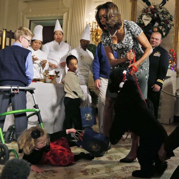 Le chien des Obama s’attaque aux invités de la Maison-Blanche