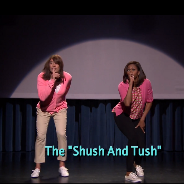 Vidéo : Michelle Obama et Jimmy Fallon dansent contre l’obésité 