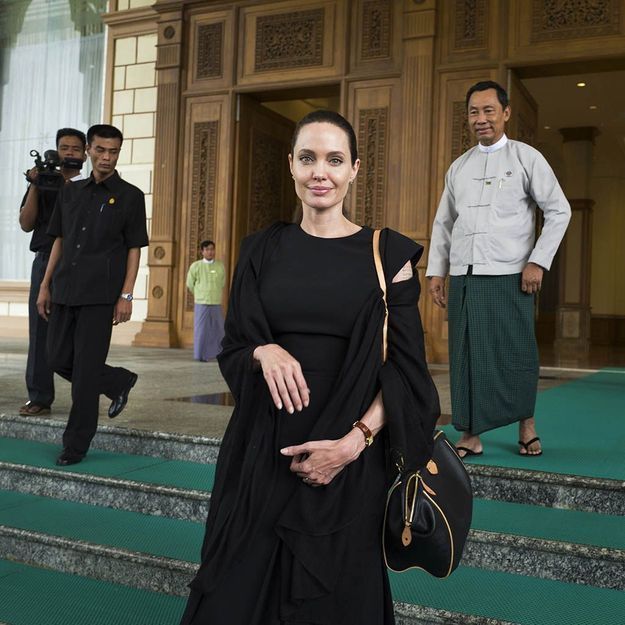 Angelina Jolie invitée par Aung San Suu Kyi en Birmanie