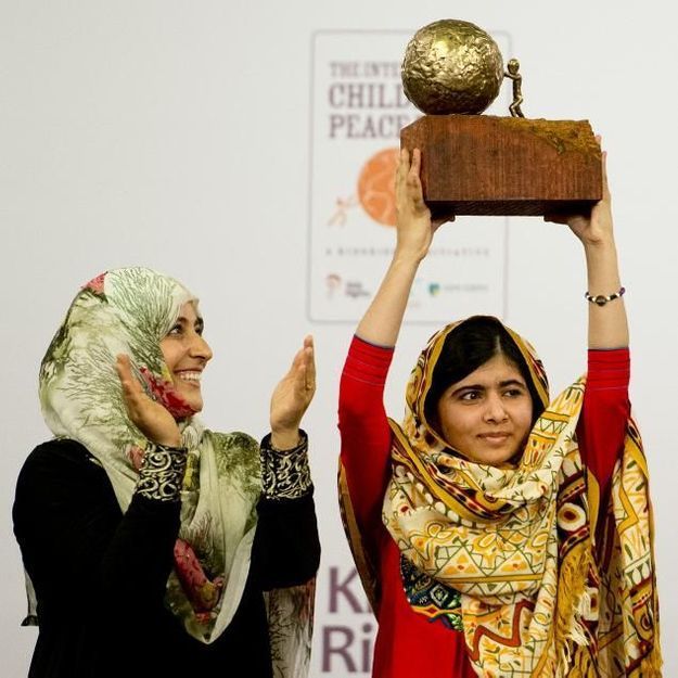 La jeune Malala honorée pour son combat