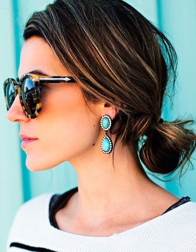 Coiffure coiffée décoiffée mèches été  20 idées de coiffures coiffées