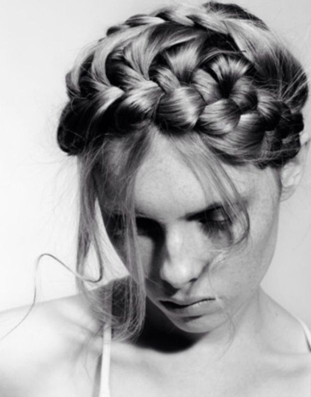 Coiffure mariage nattes  40 coiffures de mariage rock ou sages  Elle