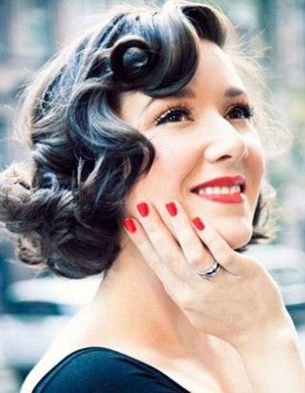 Coiffure vintage courte Coiffure vintage nos plus belles