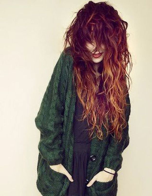 Cheveux longs frisés - Coiffure cheveux longs : des coupes 