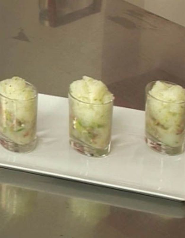 L Atelier Des Chefs Tartare De Daurade Granite Citron Elle A