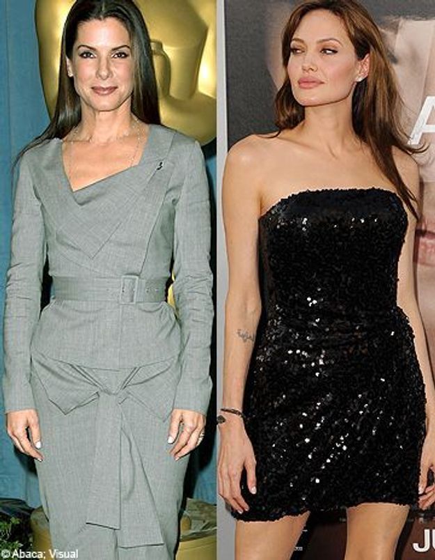 Sandra Bullock écrase Angelina Jolie