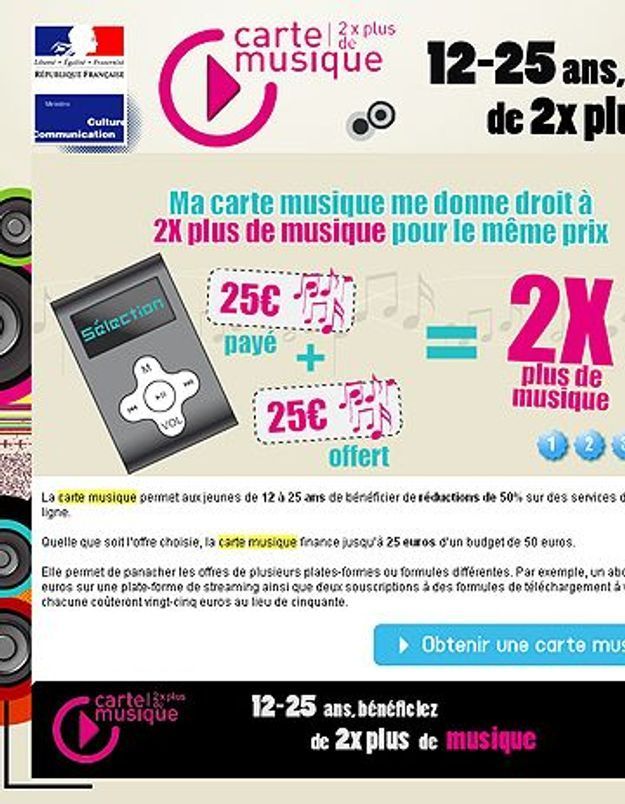 Carte Musique Pour Les Jeunes Telechargez A Moitie Prix Elle