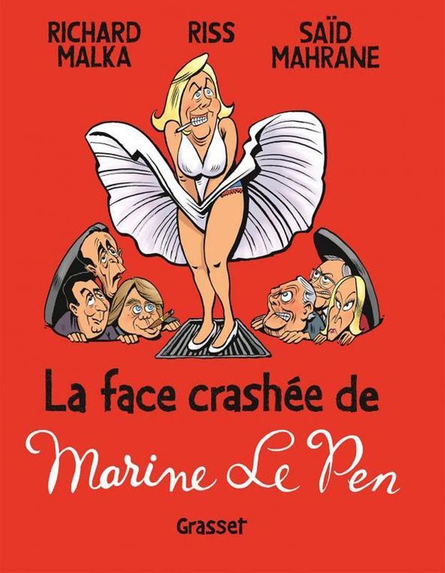 « La face crashée de Marine Le Pen » : la BD évènement croquée par Riss