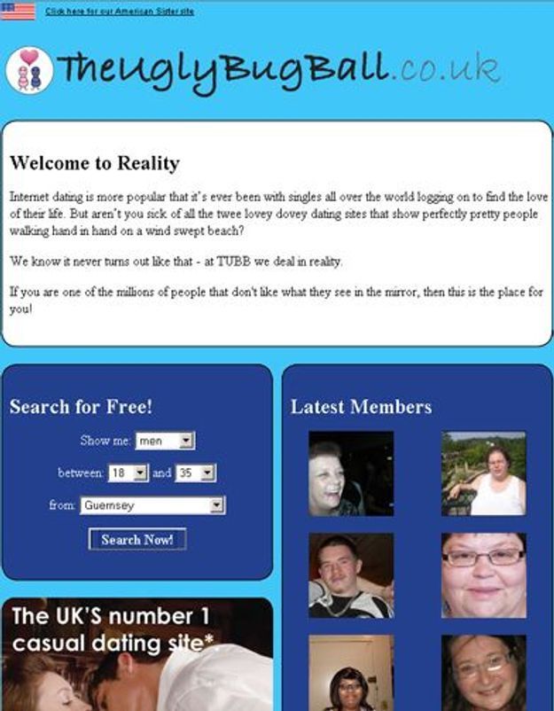 Uglybugball.com : le site de rencontre pour les moches