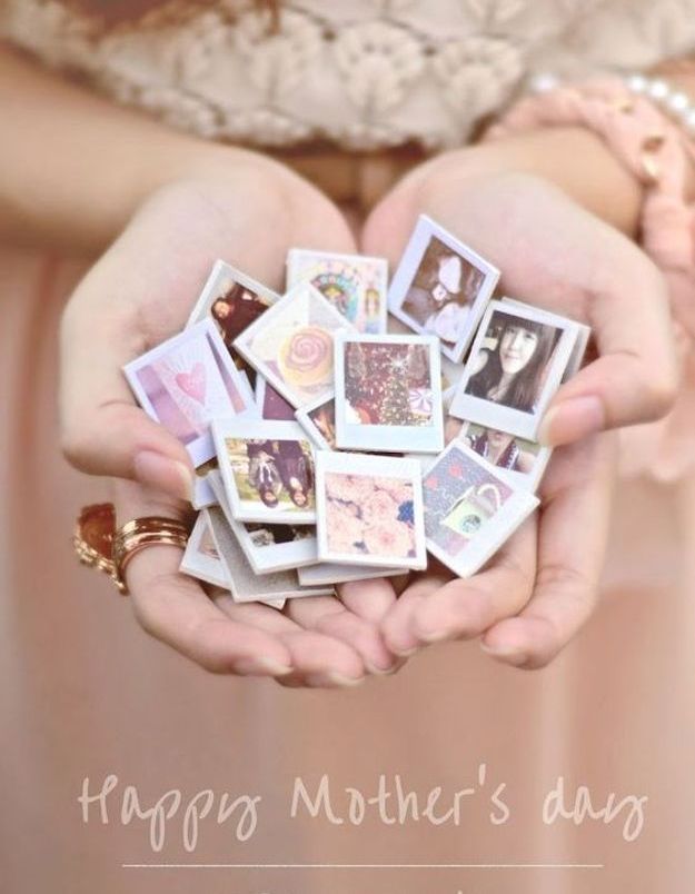 Cadeau fête des mères à faire soi-même : un magnet photo - 20 idées Cadeau fête des mères à faire soi-même : un magnet photo - 20 idées