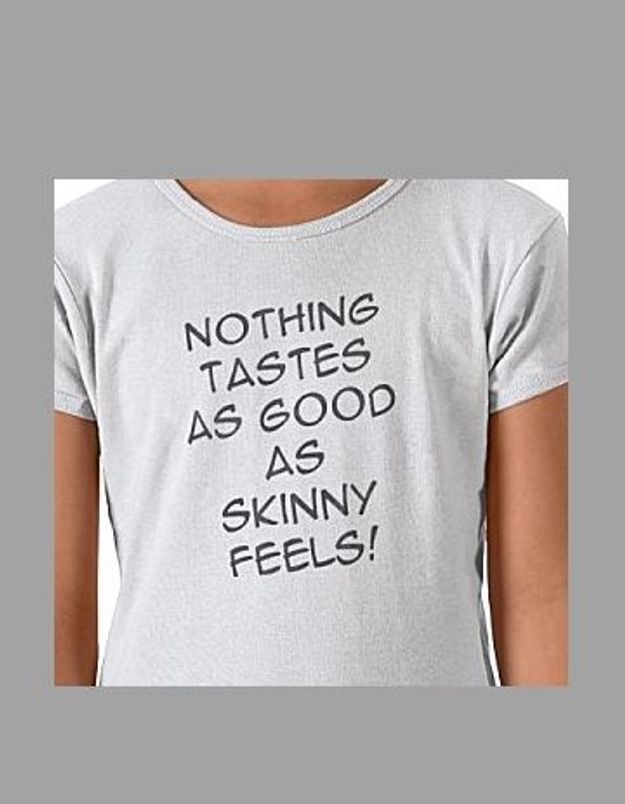 Angleterre : des t-shirts enfants pro-anorexie interdits