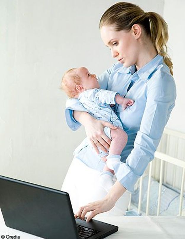 Etude Quand Maman Travaille Bebe Est Heureux Quand Meme Elle