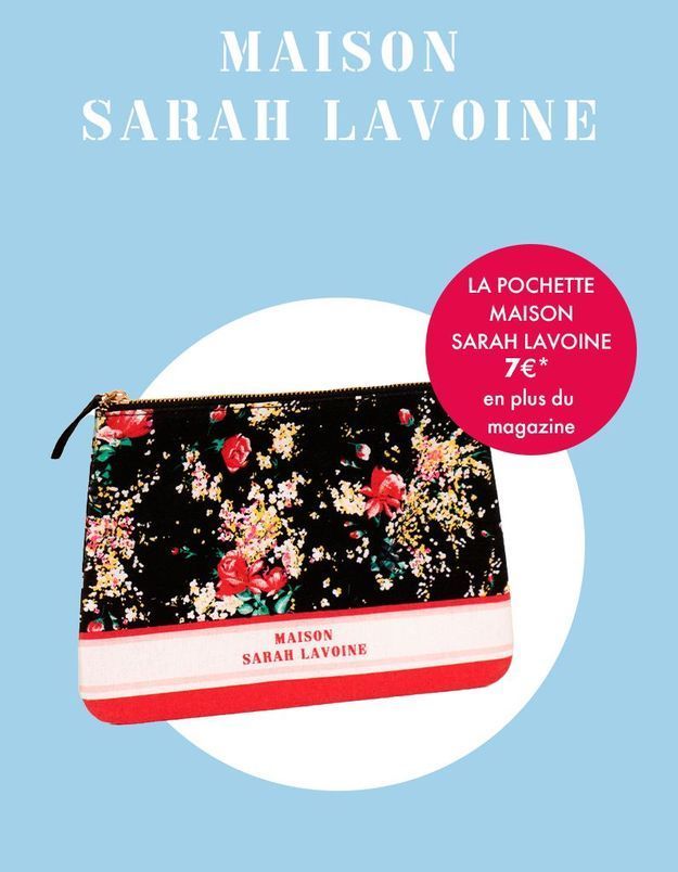 Avec votre ELLE cette semaine : la pochette Maison Sarah Lavoine en édition limitée