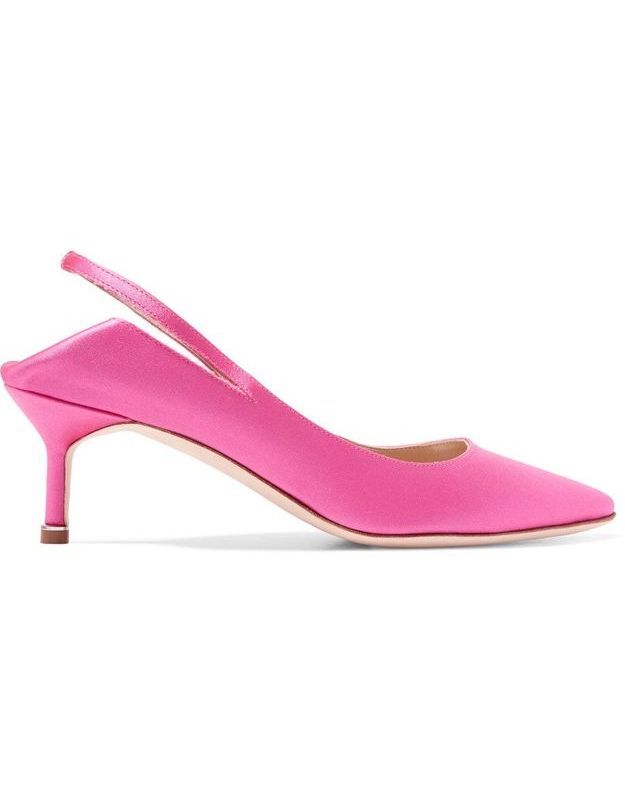 escarpin femme rose
